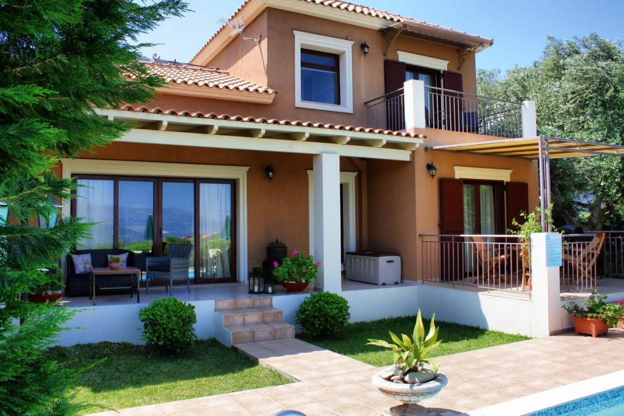 Traditional Villa Mandola Livathos  Exterior photo