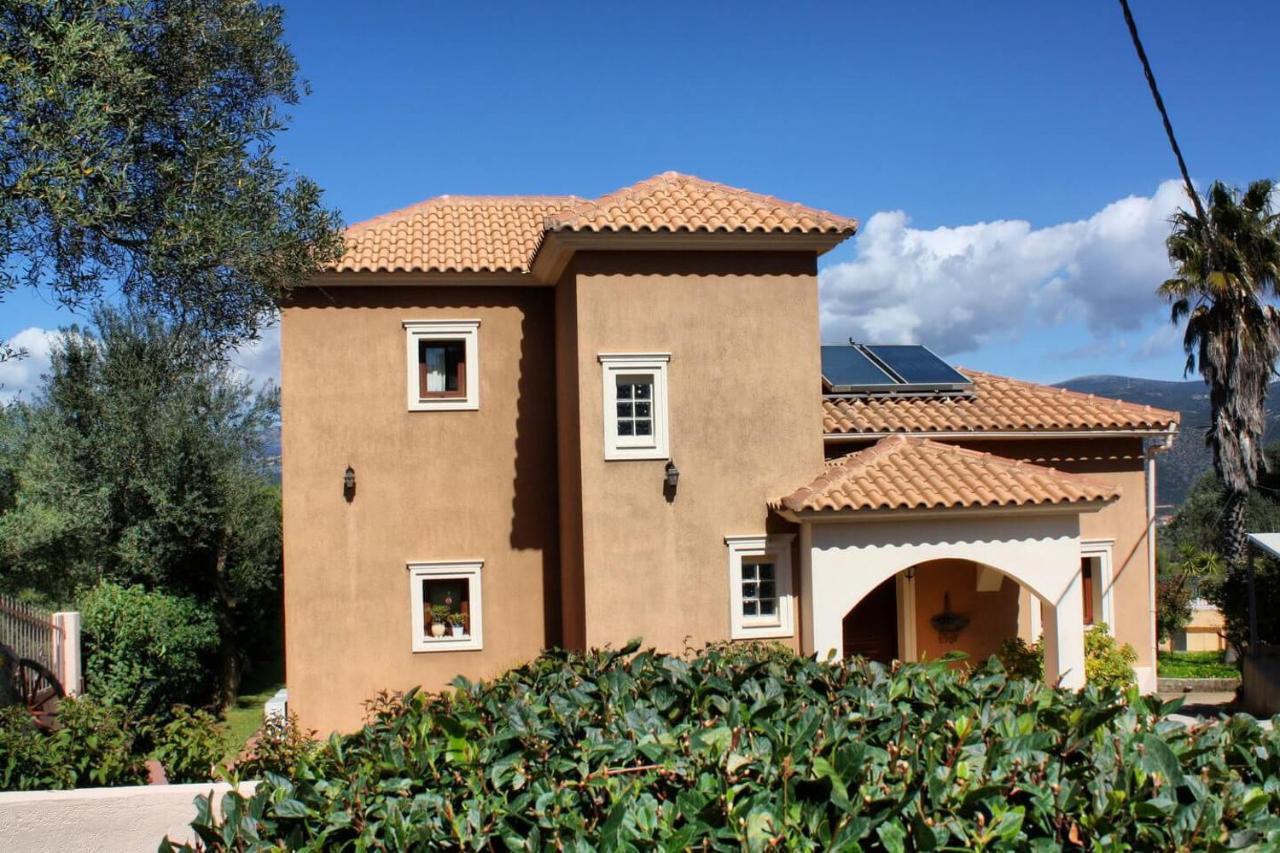 Traditional Villa Mandola Livathos  Exterior photo